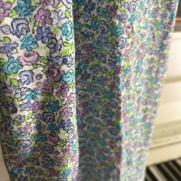 La Vie En Rose Blue and Purple Floral Slip Dress Small - Picture 8 of 14